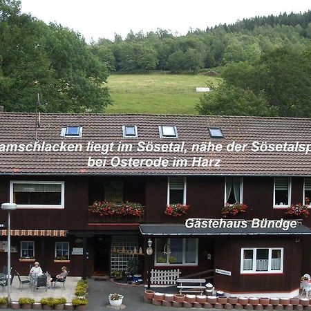 Gästehaus Bündge Kamschlacken Exterior foto